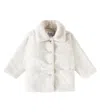 Il Gufo Faux Fur Jacket In Neutrals