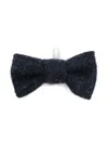 Il Gufo Felted-finish Bow Tie In Blue