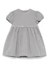 Il Gufo Flannel Dress In Grey