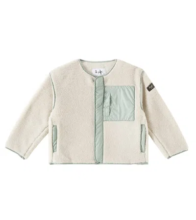 Il Gufo Kids' Fleece Jacket In Neutrals