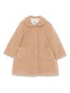 Il Gufo Fleece Jacket In Neutrals
