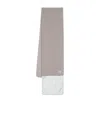 Il Gufo Fleece Scarf In Gray