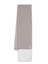 Il Gufo Fleece Scarf In Grey