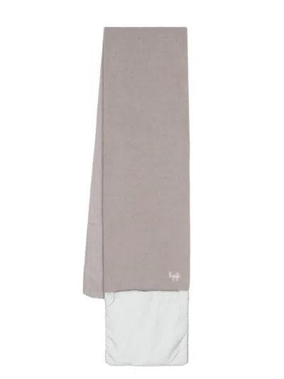 Il Gufo Kids' Fleece Scarf In Gray