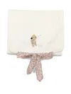 Il Gufo Floral-bow Changing Mat In White
