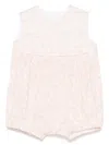 Il Gufo Floral-print Body In Pink
