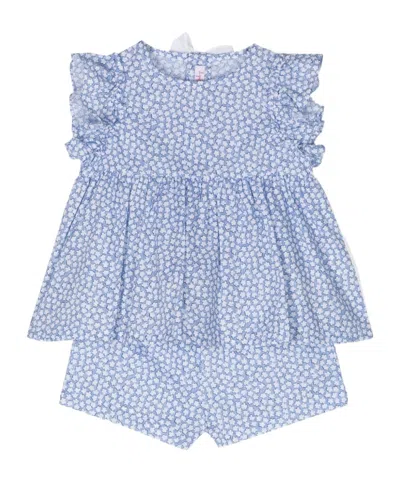 IL GUFO FLORAL-PRINT SHORTS SET