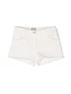 Il Gufo Light Denim Shorts In White