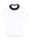 Il Gufo Frayed-detailing T-shirt In White