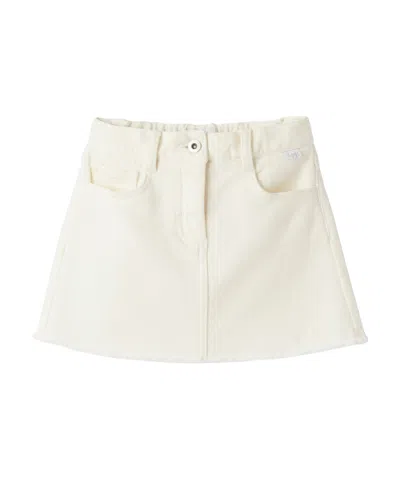 IL GUFO IL GUFO FRAYED DENIM SKIRT