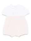 Il Gufo Gingham-check Body In Pink