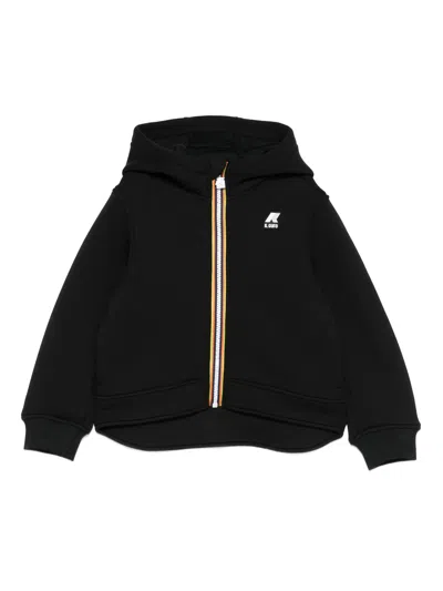 Il Gufo Girl's Front Zip Mini Jacket With Pockets In Black