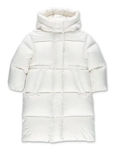 IL GUFO IL GUFO GIRLS FLARED DOWN JACKET WITH HOOD