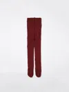 Il Gufo Girls' Socks  Kids Color Burgundy In Burgunderrot
