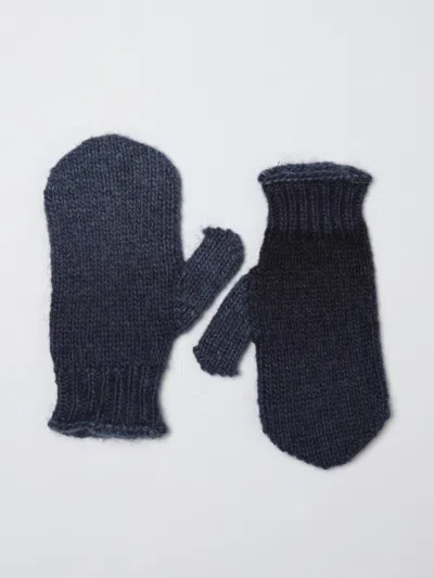 Il Gufo Gloves Kids  In Blue