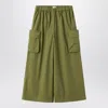 Il Gufo Green Fir Palazzo Pants