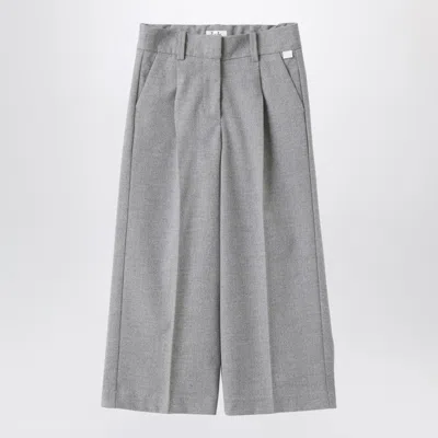 IL GUFO GREY PALACE PANT WITH DARTS