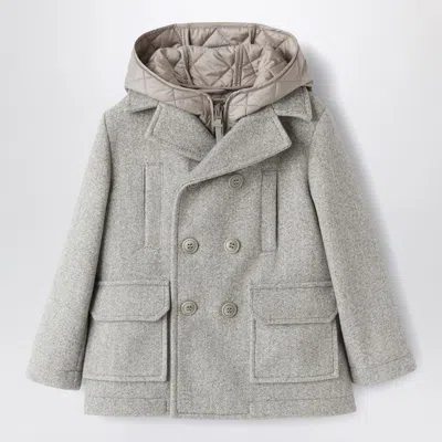 IL GUFO GREY TECHNO CLOTH CABAN