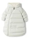 Il Gufo Hooded Padded Coat In Neutrals