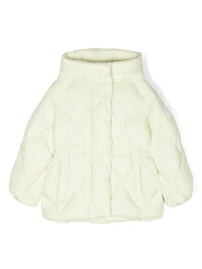 Il Gufo Kids' Hooded Puffer Jacket In Yellow