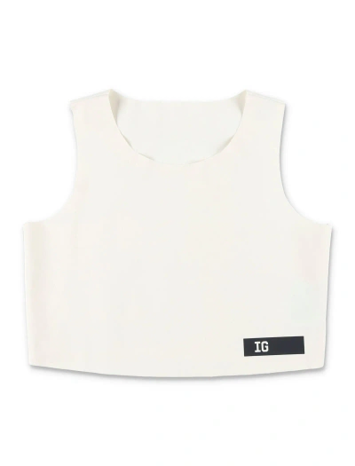 Il Gufo Kids' Top Ig In Ivory