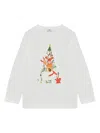 Il Gufo Illustration-style Print T-shirt In White