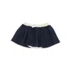 Il Gufo Ini Skirt With Integrated Shorts Kids In Blue