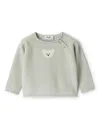Il Gufo Intarsia-knit Wool Jumper In Grün