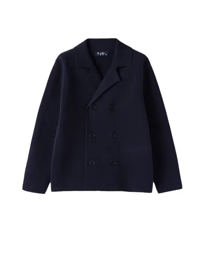 Il Gufo Kids' Jacket In Blue