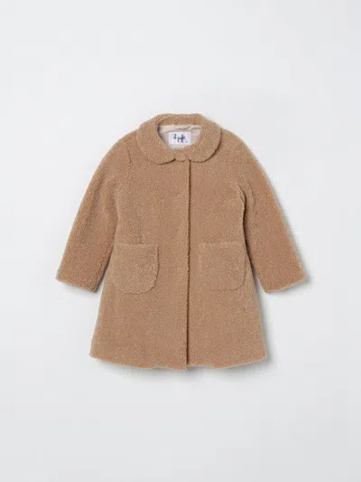 IL GUFO IL GUFO COAT KIDS COLOR BEIGE,G02517022