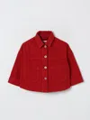 Il Gufo Jacket  Kids Color Brick Red In Brick Red