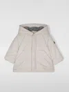 Il Gufo Beige Down Jacket Baby Boy In Braun