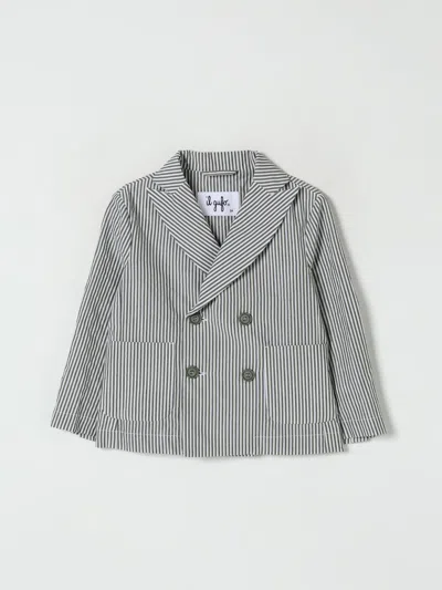 Il Gufo Babies' Jacket  Kids Color Grass Green