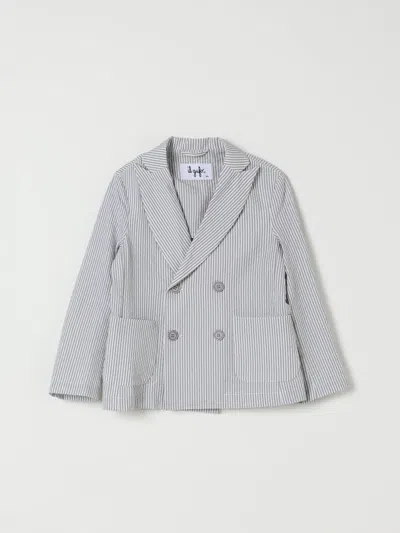 Il Gufo Jacket  Kids Color Multicolor In Gray