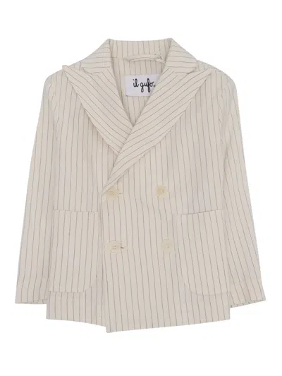 Il Gufo Kids' Jacket In White
