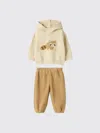 Il Gufo Jumpsuit  Kids Color Cream In Black