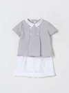 Il Gufo Baby-overall  Kinder Farbe Grau 1