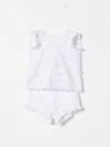 Il Gufo Baby-overall  Kinder Farbe Weiss In Weiss