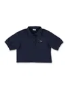 Il Gufo Polo Cropped In Blue