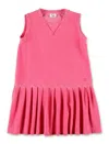 Il Gufo Flared Dress In Pink