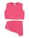 Il Gufo Kid - Sensitive® Fabrics Set In Fuchsia
