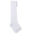 Il Gufo Knitted Tights In Silver