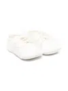 Il Gufo Lace-up Pre-walkers In White