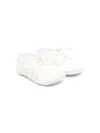 Il Gufo Lace-up Pre-walkers In White