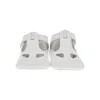 Il Gufo White Baby Shoe In Nappa Leather In White