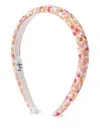 Il Gufo Leaves-print Head Band In White