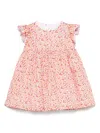 Il Gufo Liberty Dress In Pink