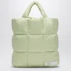 Il Gufo Lime Yellow Bag In Microfibre Nylon