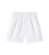 Il Gufo Linen Bermuda Shorts In White