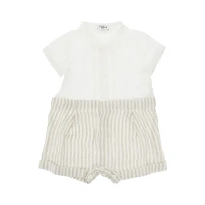 Il Gufo Linen Romper Suit Kids